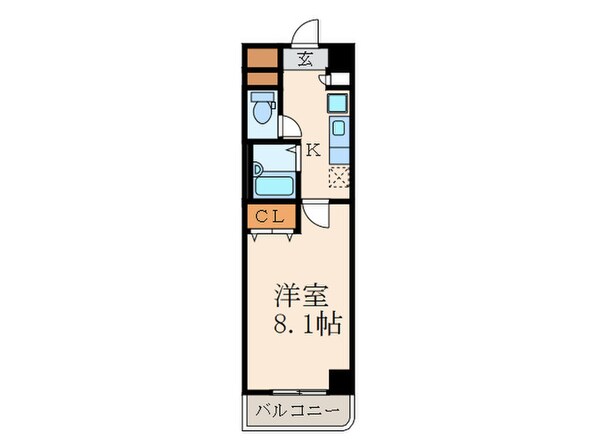 エルム白銀の物件間取画像